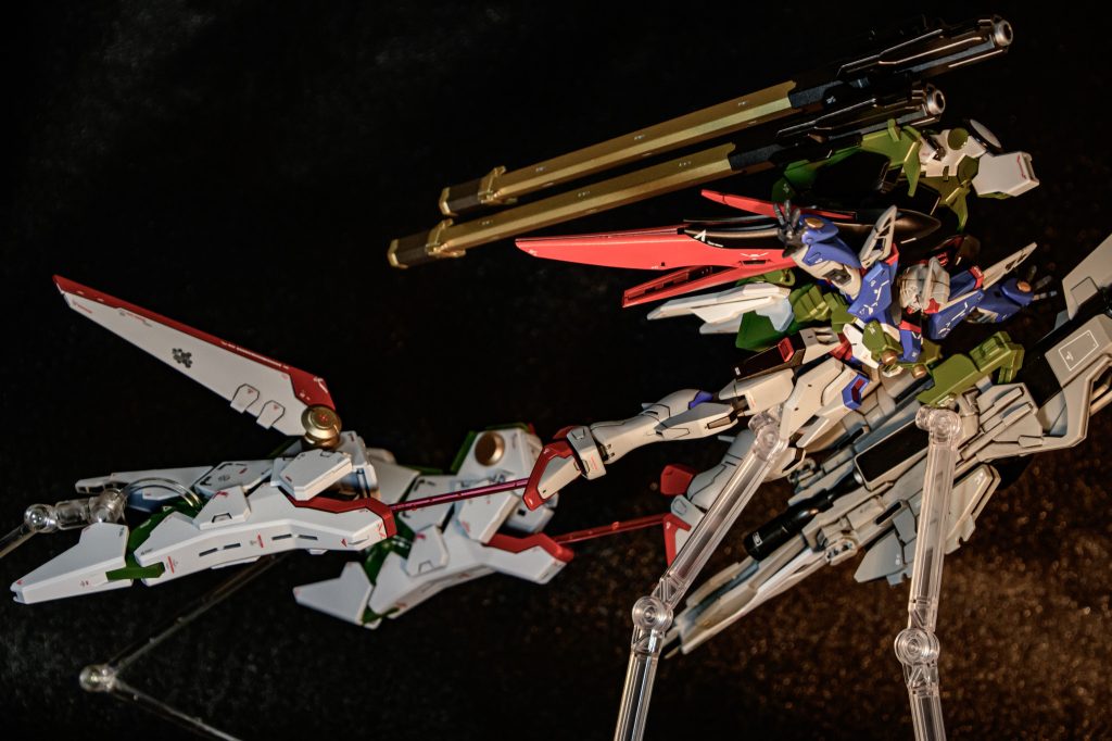 ドッキングシーン足のガイドレーザーもクリアランナーで雑にww