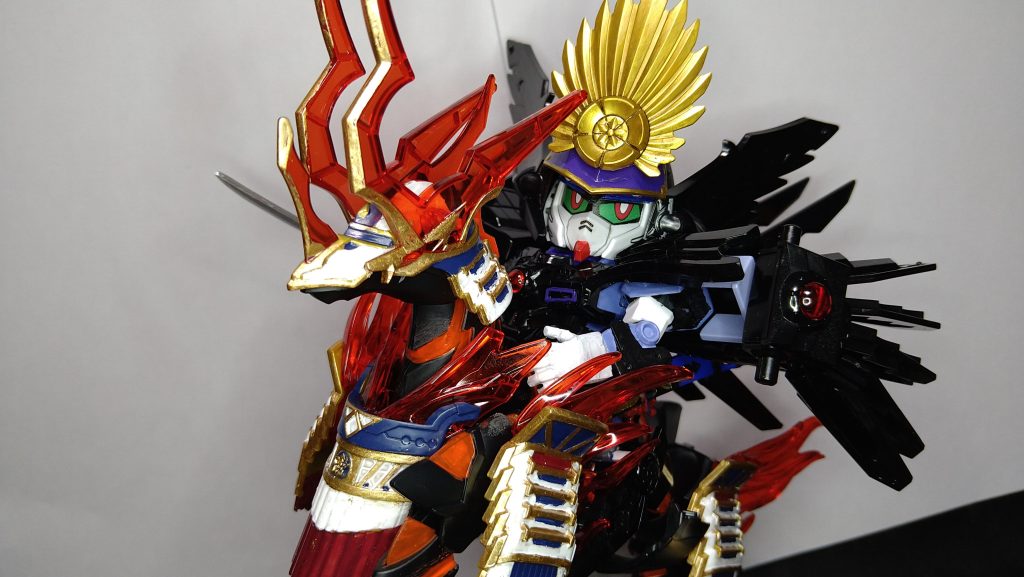 無理矢理載せたら載るし、違和感ない...と思ってます。信長エピオン持ってなくって...