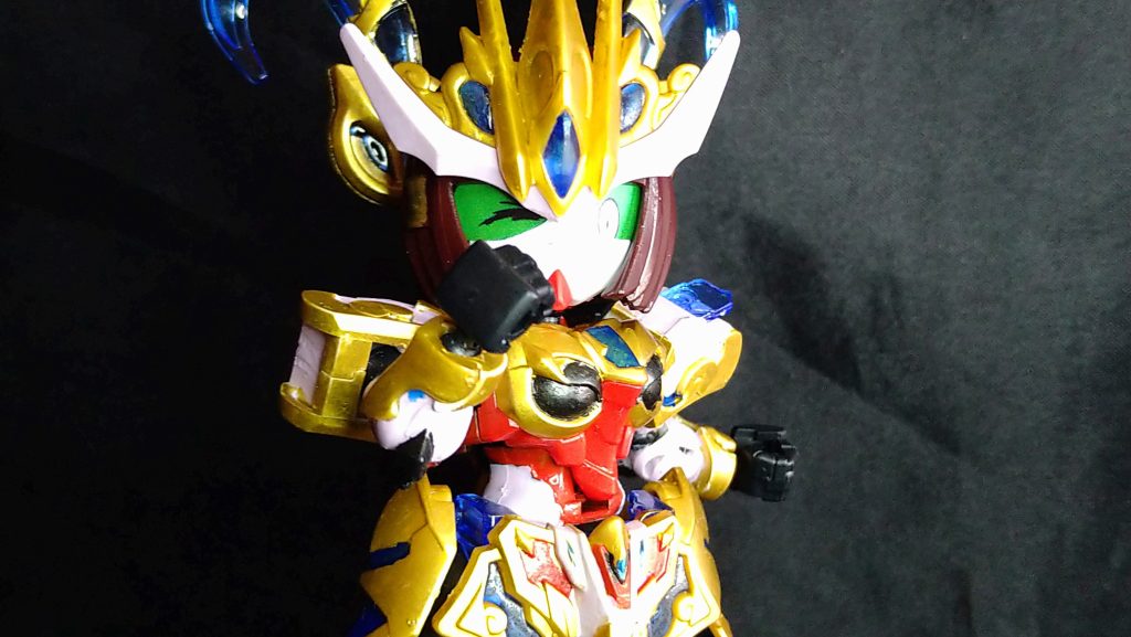 コレ再現したいから肘間接入れたんですが、SDWでよく使われるらしいボールデンアームアームズのヤツはちょいとデカすぎる気がしたんですよね