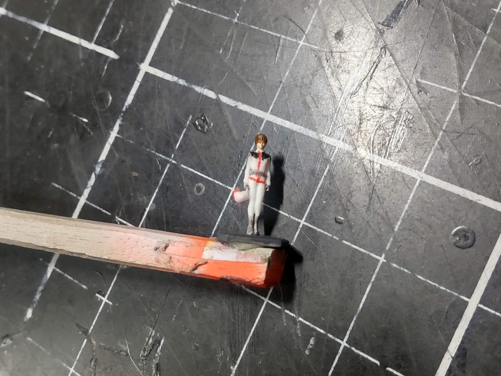 アムロ君頑張って塗りました。今まで塗った中では難易度はそんなにかな…？閲覧ありがとうございました！