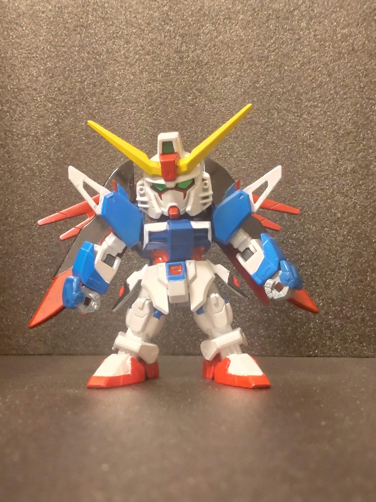 実は、記念すべきエアブラシ塗装作品の1作目です。まあ要は「 いきなりHDだと緊張するから、最初はSDで!」という弱気な思惑での1作目なのです^^;