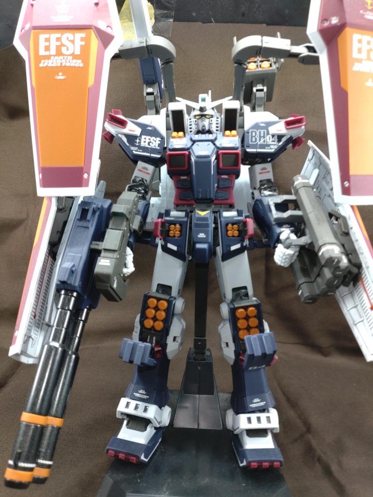 MGサンダーボルト版フルアーマーガンダムverKa–2枚目/制作者：toshimon