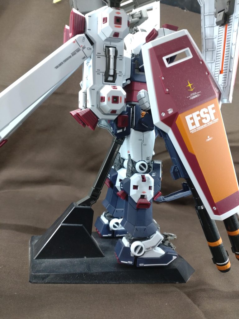 MGサンダーボルト版フルアーマーガンダムverKa–4枚目/制作者：toshimon