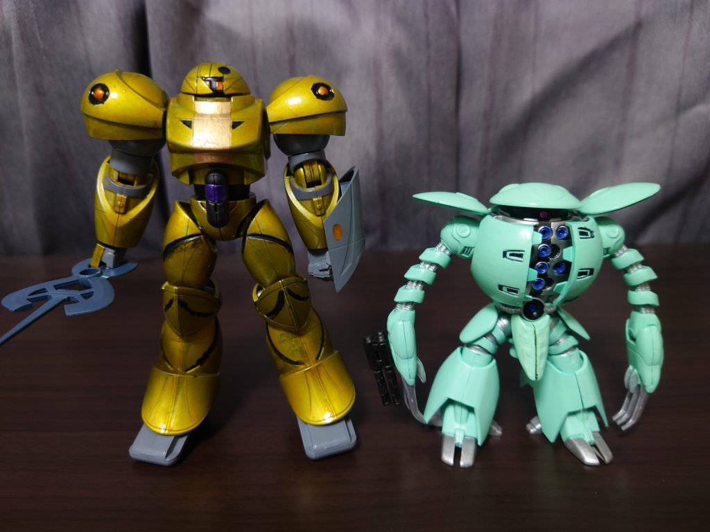 今作ってるゴールドスモーと出来めちゃくちゃ良くて凄いですターンエーのプラモデルシリーズガンダムベースとかで買えないかなぁ...