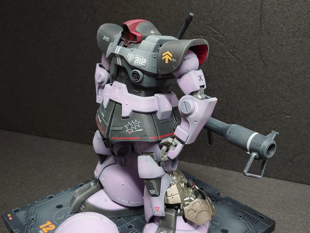 ドム　黒い三連星　オルテガ機–5枚目/制作者：つしま