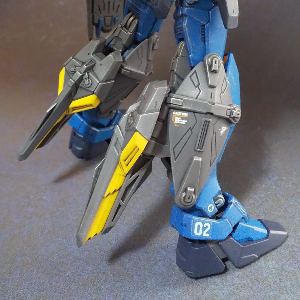 高機動型ユニット装着状態足回りレッグスラスター