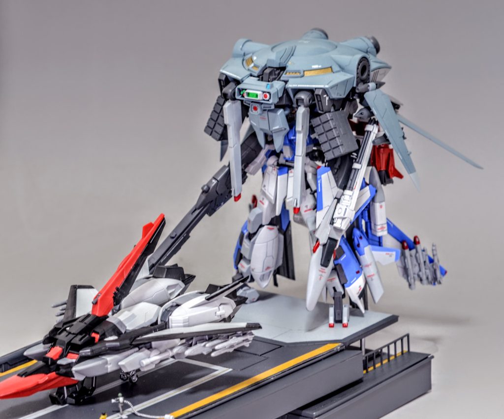 キャバリアー装備形態ですMS形態でも装備可能です