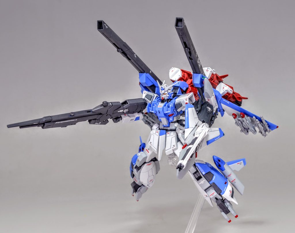 ライトニングバスターと同仕様のMA-X60S/D 複列砲身多目的砲を展開した状態ですMA形態での運用が基本のムラサメ改弐としては珍しい状態です