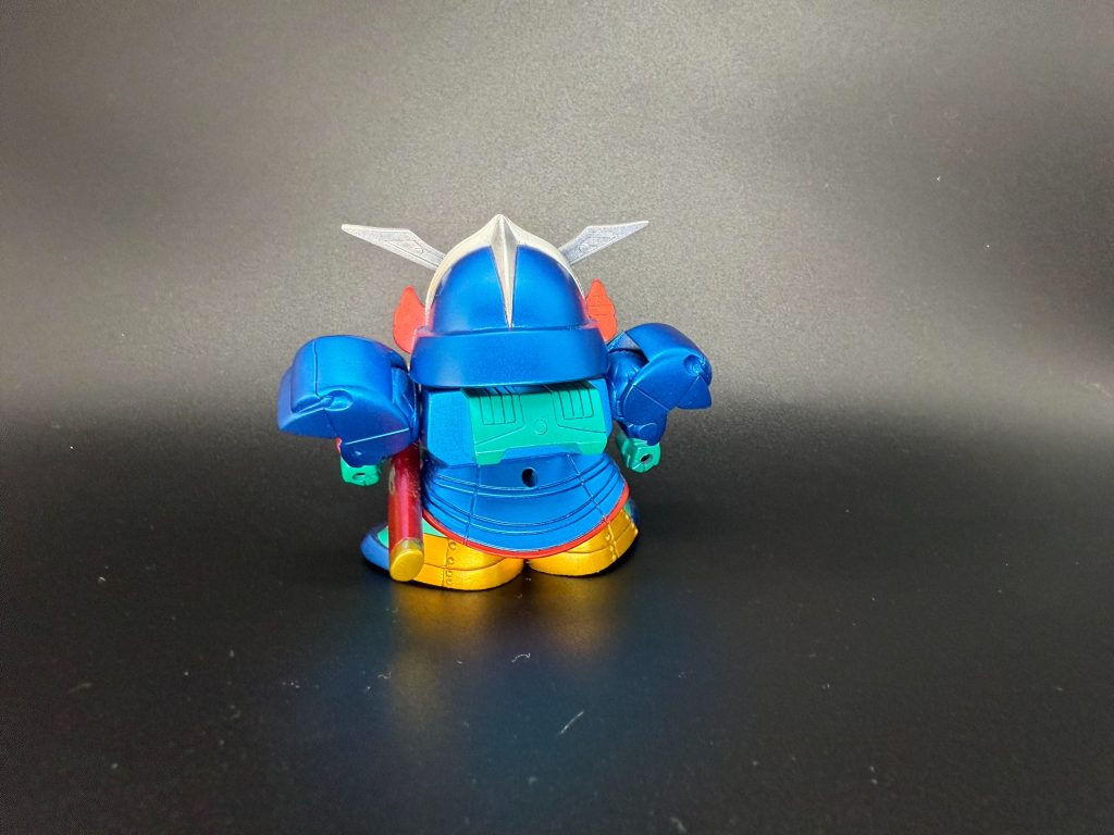 後ろ姿。