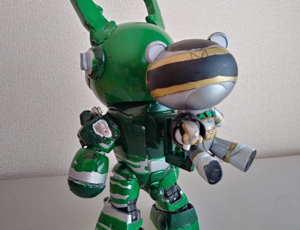 俳優さん繋がりで、背中に、メガシルバーを…(*´∀`)♪