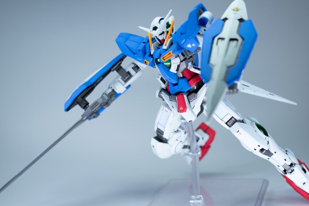 可動はほとんしないのでアクションポーズはこれくらいしか撮れませんでした。 ご覧いただきありがとうございました。次はダブルオーかキュリオスやります!