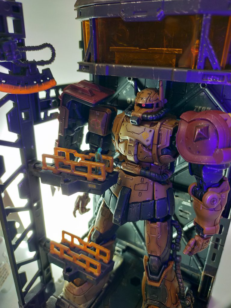 最後に上から、ほんとにドックはロマンの塊ですね！ソラリ隊発進！！(zaku-kao5)