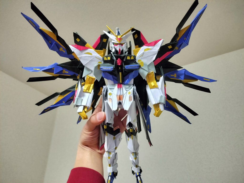 【OG折り紙ガンプラ】ストライクフリーダムガンダム–8枚目/制作者：yutarOG