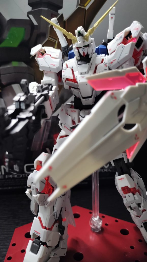 デストロイモードもかっこいいですねスミ入れをするかどうか迷いましたが、グレーで入れました