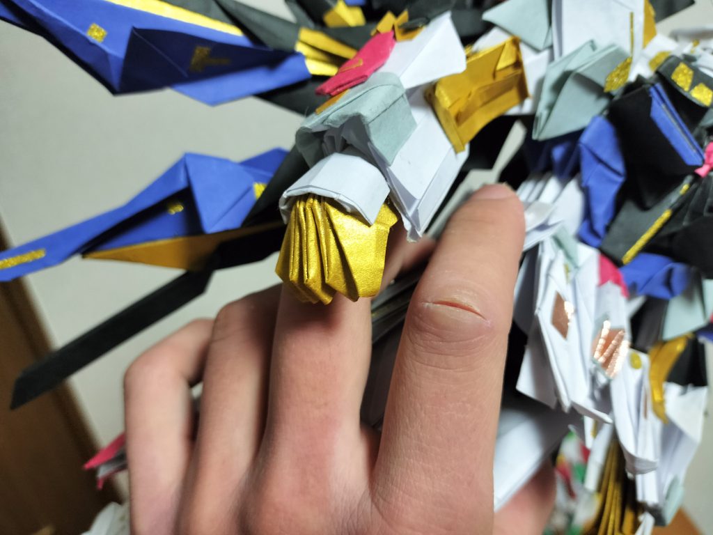 手のパーツもこだわりポイント