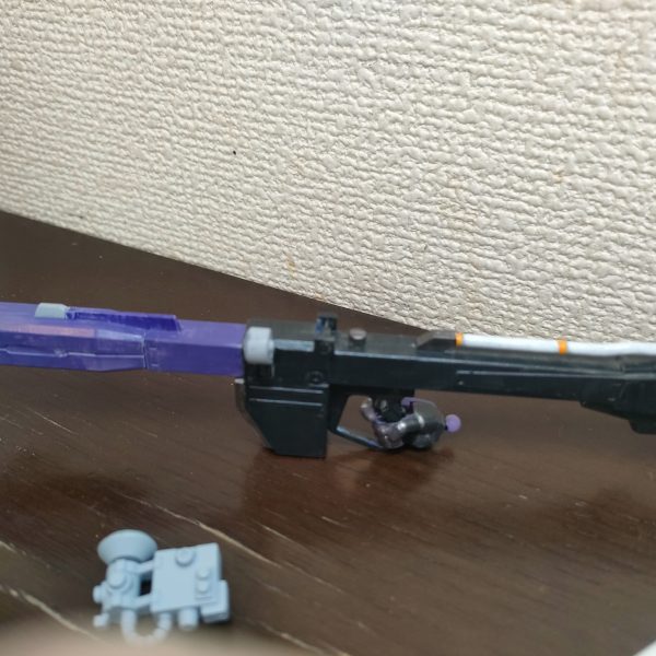 MGドムに向けて製作中パープルは調色しました武器を機体色に併せるのがマイブーム！（3枚目）