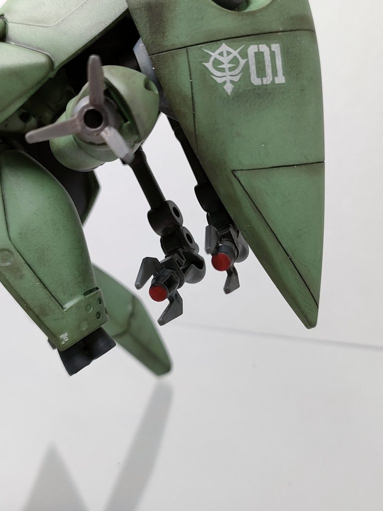 サブアーム赤部分は、塗装してます。