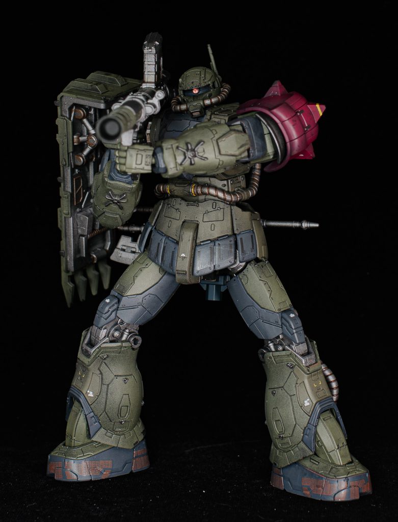 HGザクⅡ ルショーン機–3枚目/制作者：akiras