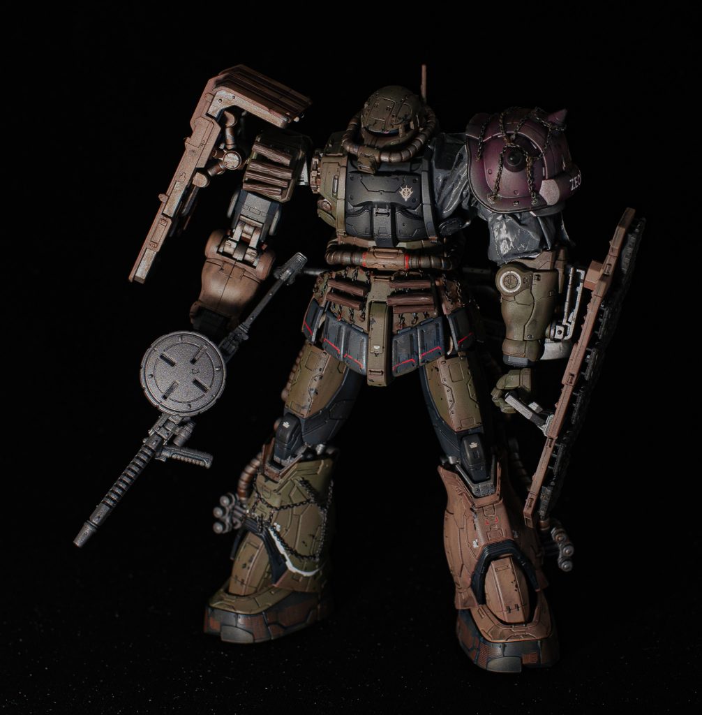 HG 無識別型ザクII ルショーン機–4枚目/制作者：akiras