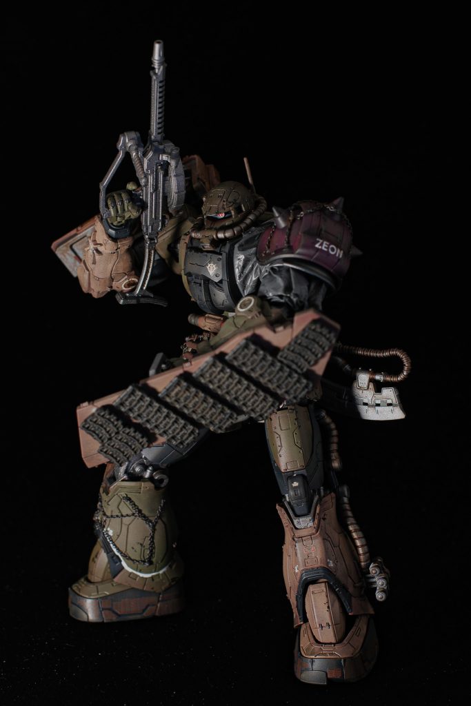 HG 無識別型ザクII ルショーン機–3枚目/制作者：akiras