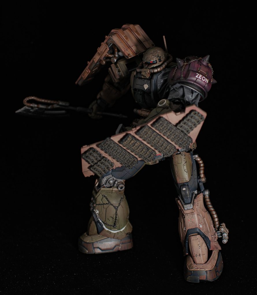 HG 無識別型ザクII ルショーン機–2枚目/制作者：akiras