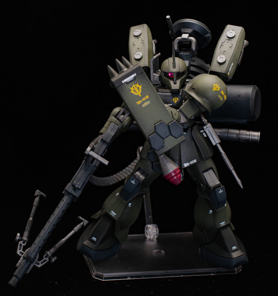 HGUC 旧ザク ヘビィウェポン–3枚目/制作者：akiras