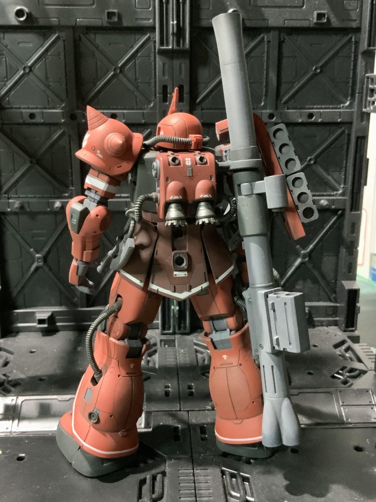 バーニアノズルもディティールアップです