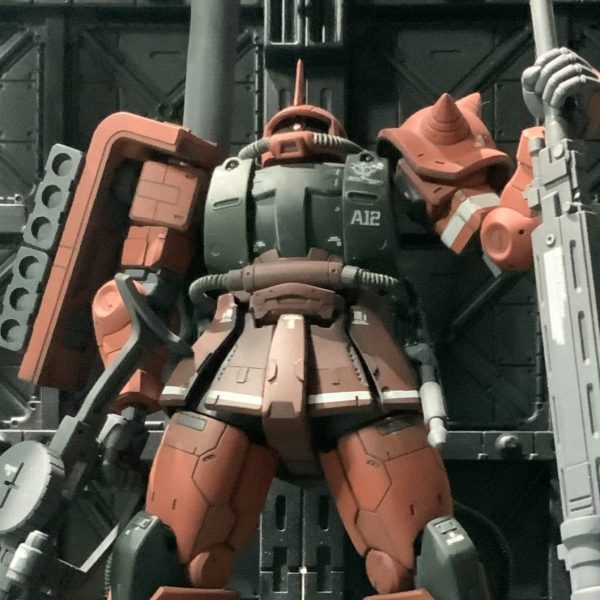 シャアザク予備機😆