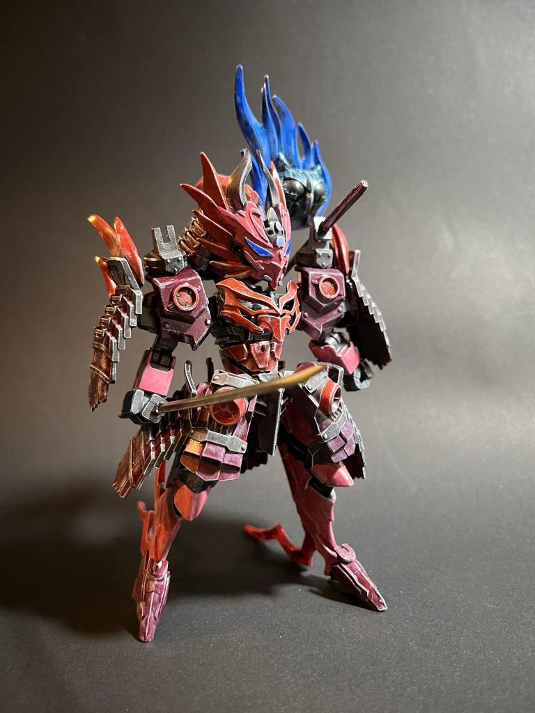 鬼武者頑駄無・烈弩 (レッド)　–2枚目/制作者：クリームシュウ(探プラ部)