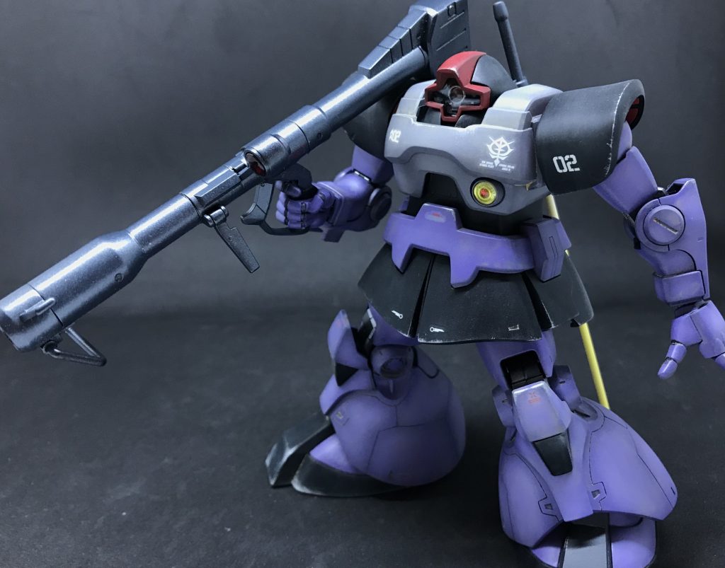 でもやっぱりドムにはバズーカの方が似合いますね。