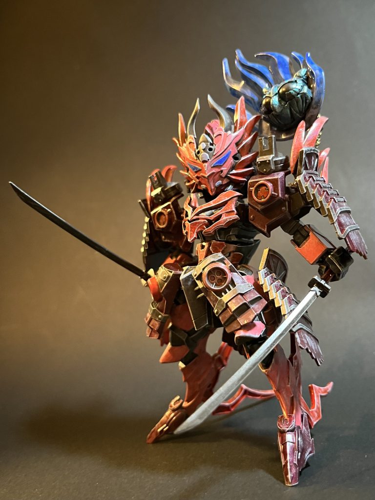 鬼武者頑駄無・烈弩 (レッド)　–4枚目/制作者：クリームシュウ(探プラ部)