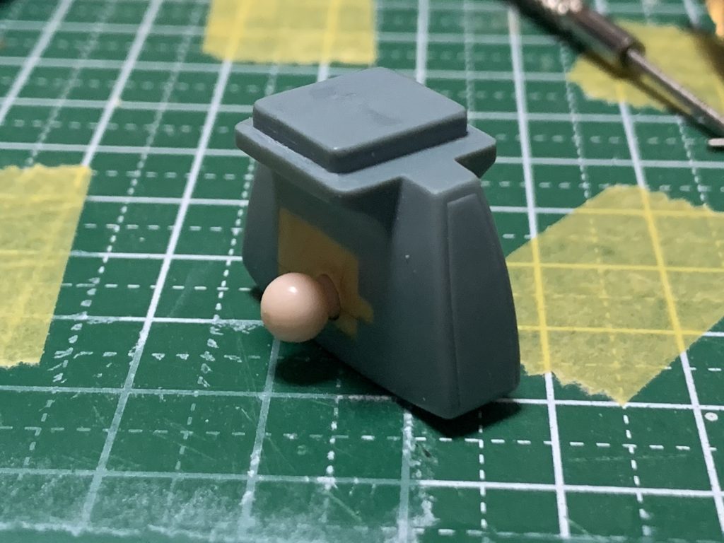 股関節の太ももの接続軸をBJに交換