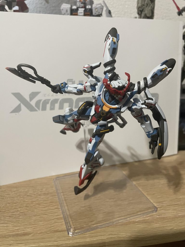 ジークアクスはカラーが作っただけあって映画内での動かし方もいつもと違う感じがあったのでポージングも模索中。