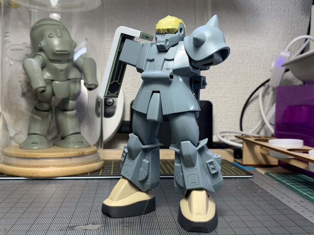 仮組してバランス確認