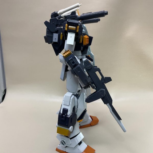 ガンダム6号機と7号機は、HGでは販売されていますが、MGは既に手に入らないガレージキットしかないので、自作しようと思い、ここまで来ました。ベースはストームブリンガーにしてみました。設定図とは大分異なりますが、最後まで仕上げていこうと思います♪（5枚目）