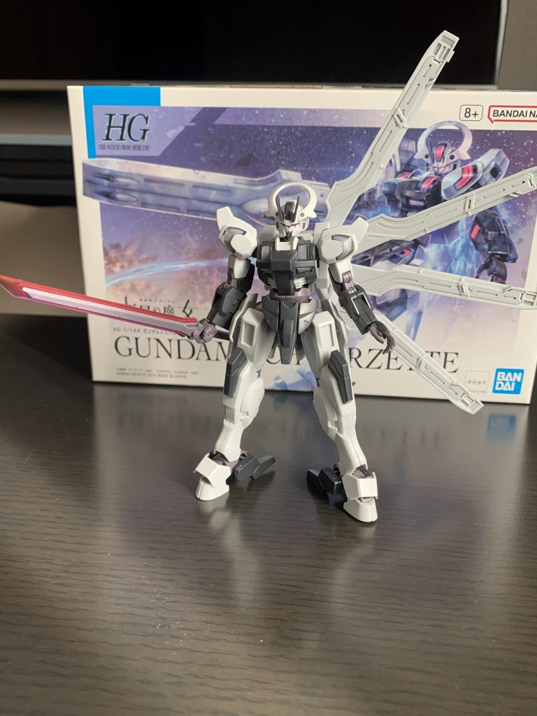 仮組です。結構元々かっこいいんですよね😅