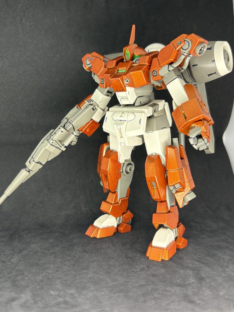 ライフルが思っているより長く、画角に入れづらい😅