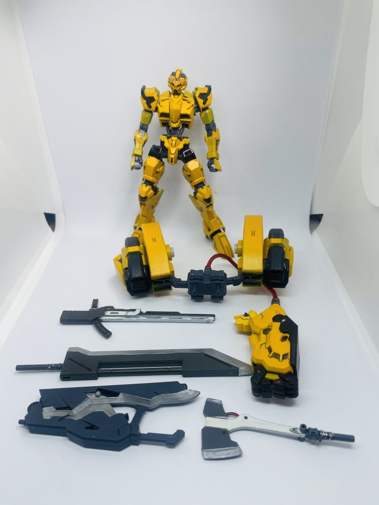 ショットガン・大剣・斧・ブースターパワーアームユニット・ライフルソード