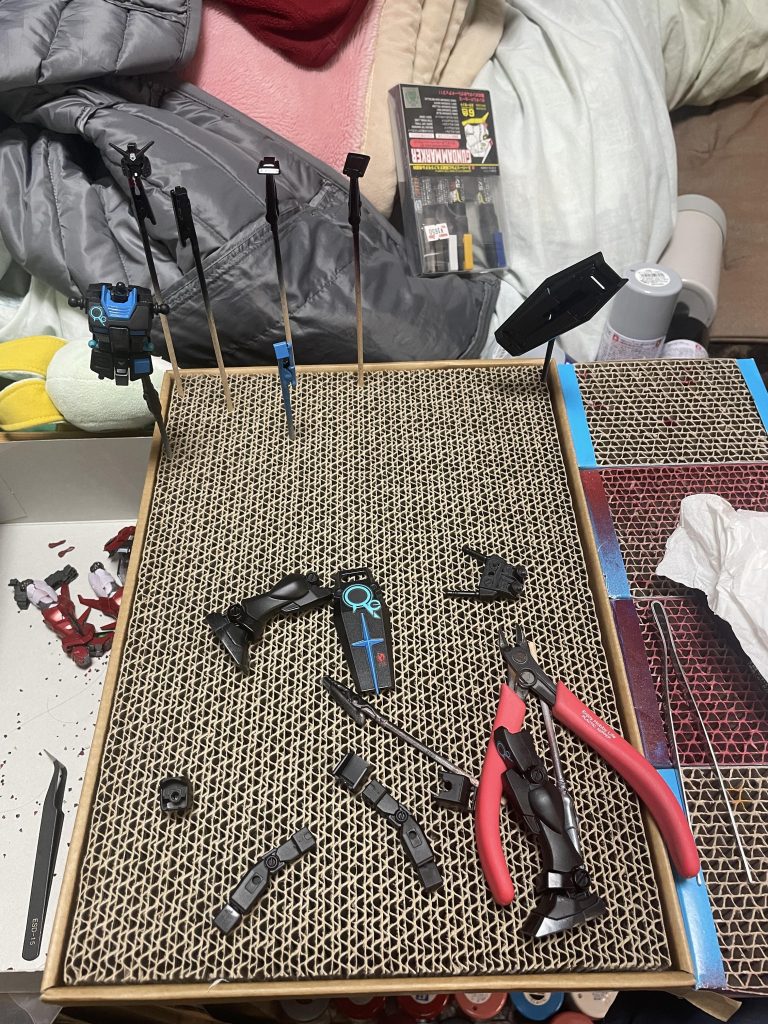 申し訳ないですが色々と忙しくて仮組みは無しになりますm(__)m