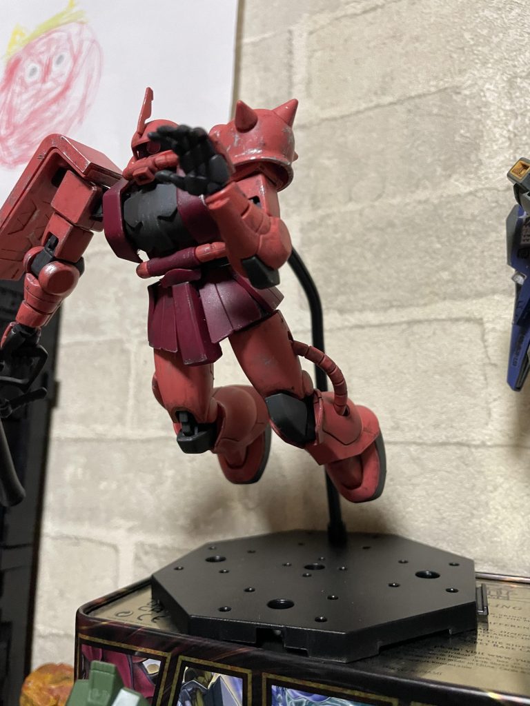 墨入れは難しいようなのでウェザリングで墨入れをすると、墨入れしてるみたいで楽しいといっておりました。