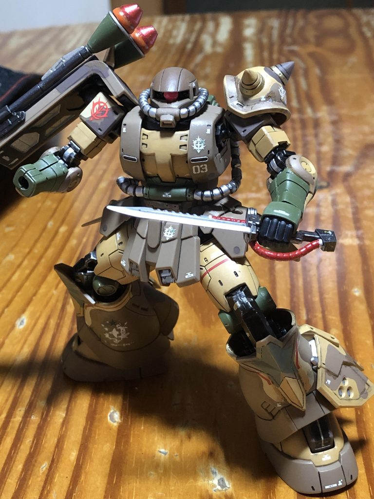 高機動型ザク地上用–5枚目/制作者：しんさん