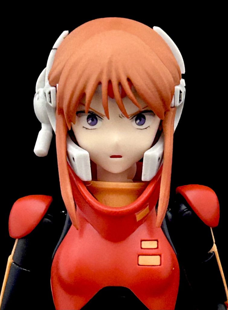 瞳デカールはこの2種を選びました。キャラ的に仕方ないとはいえ、明るい笑顔に出来ないのは、美プラとしては寂しい。