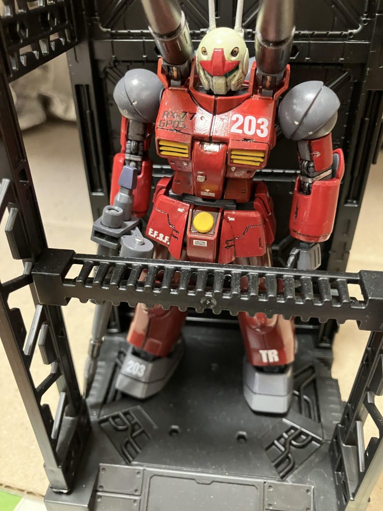 駐機状態(^^)元がシンプルなデザインなのでいろいろ練習台させてもらいましたw