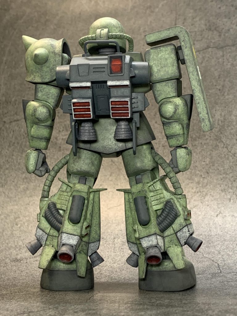 1/144 MS-06RザクⅡ–4枚目/制作者：クリリン