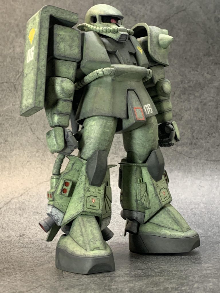 1/144 MS-06RザクⅡ–3枚目/制作者：クリリン