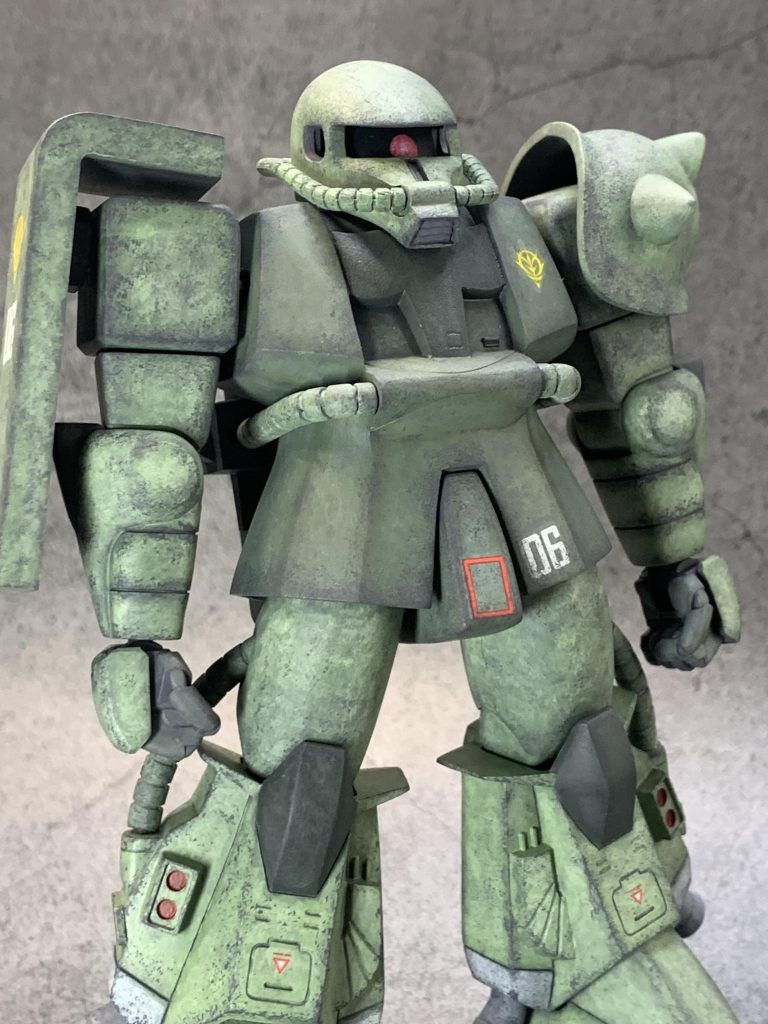 1/144 MS-06RザクⅡ–5枚目/制作者：クリリン