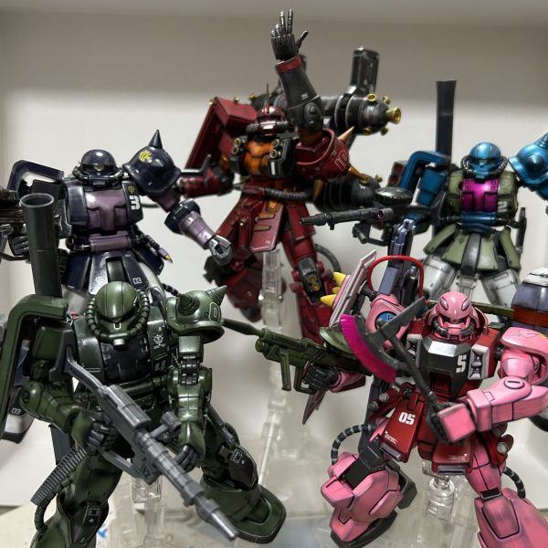 量産戦隊！ザクレンジャー！