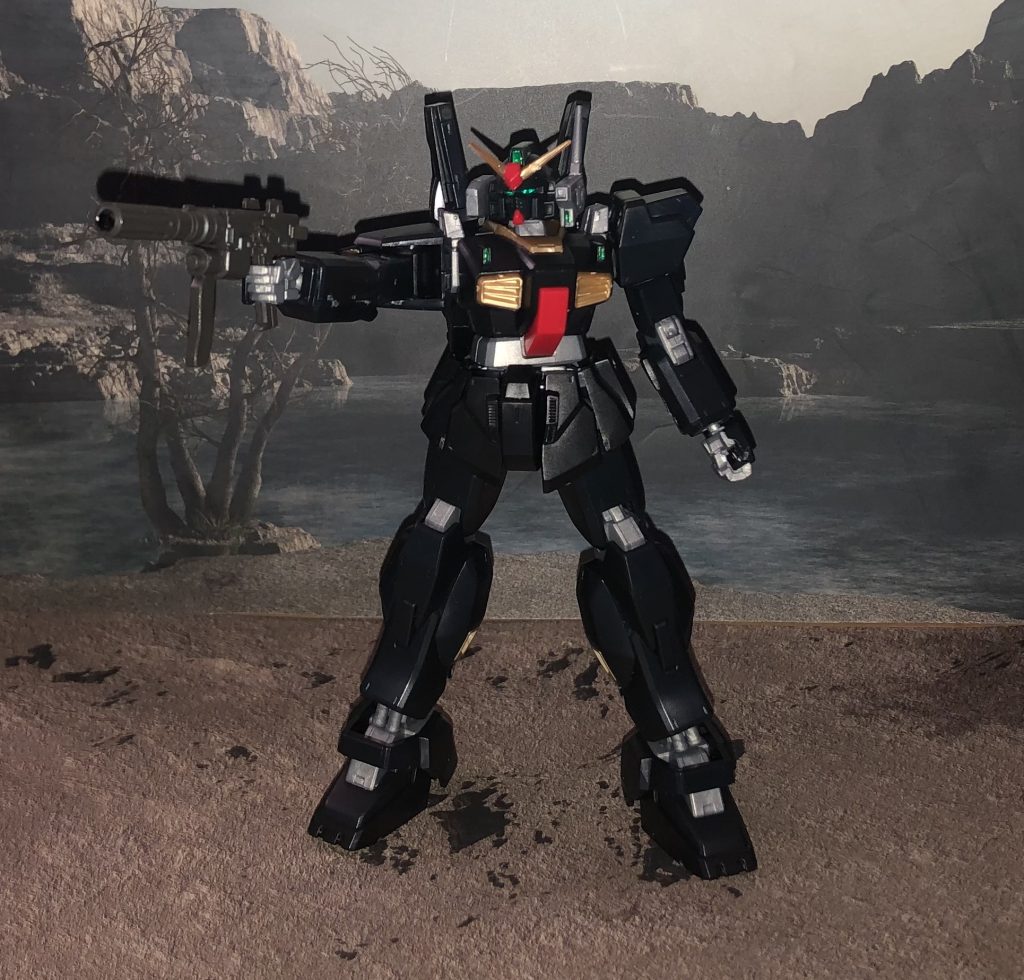 試作型ロングレンジビームライフルはバレルとスコープを外してビームガンとしても運用可能