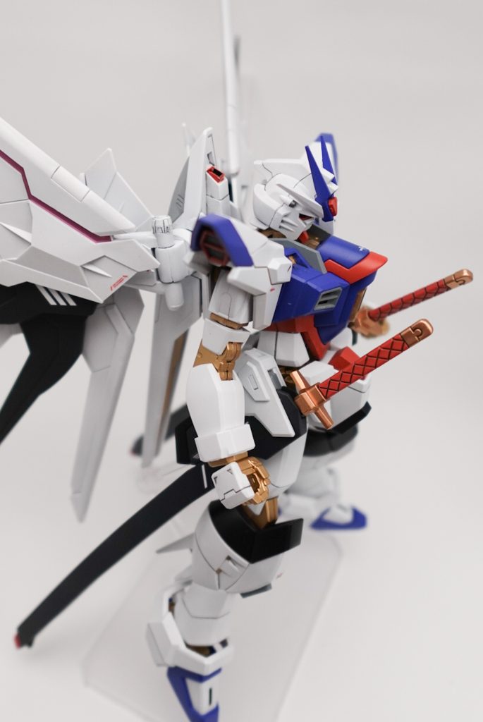 HGCE マイティーストライクフリーダム　†ダブル・フツノミタマ†–2枚目/制作者：chii