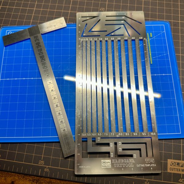私のお気に入り工作工具その３！ハセガワのカッティングテンプレート！
